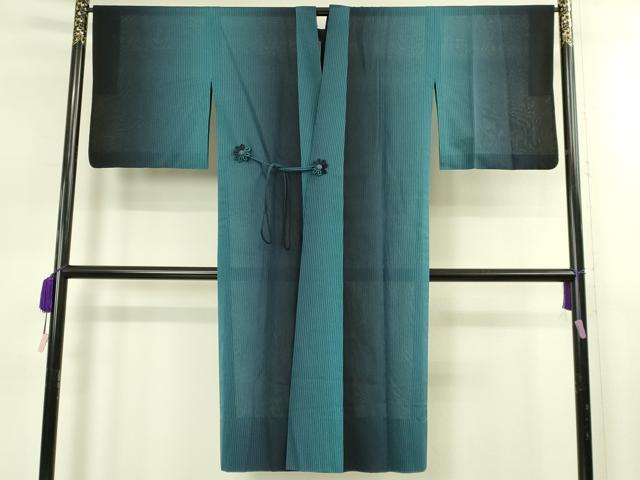 平和屋着物∞極上　道中着　スリーシーズン　春夏秋　塵除け　ロング丈　間道　暈し染め　逸品　DZAB7527kh6