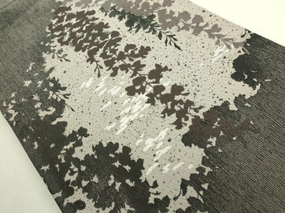平和屋本店●極上　創業200年・7代目永治屋清左衛門　六通柄袋帯　唐織　枝垂藤文　銀糸　やまと誂製　逸品　DZAB7568kh6