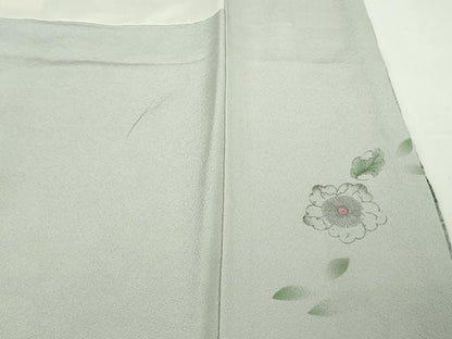 平和屋本店●極上　吉乃一廉　幻の辻が花　訪問着　暈し染め　銀通し地　逸品　DZAB7612kh6