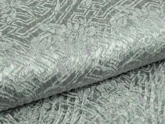 平和屋着物▽極上　名門　藤娘きぬたや・総絞り　杢目絞り　小紋　単衣　ロング丈　逸品　DZAB7620kh6