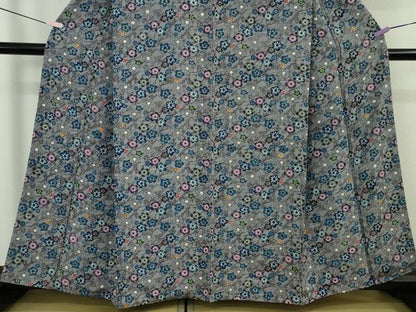 平和屋本店●極上　本場琉球紅型　小紋　花尽くし　逸品　DZAB7642kh6