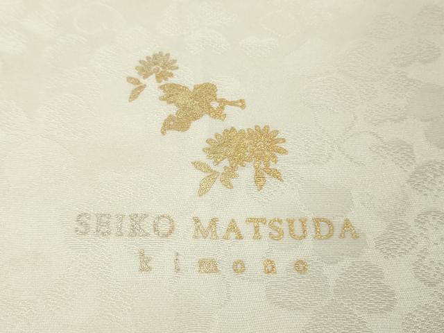 平和屋本店●極上　松田聖子　SEIKOMATSUDA　振袖　刺繍　薔薇　バラ　暈し染め　金銀彩　逸品　DZAB76621kh6