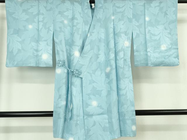 平和屋着物∞極上　BANKANわものや　道中着　スリーシーズン 春夏秋 塵除け ロング丈　紗織 蛍暈し たとう紙・反端付き　逸品　DZAB7663kh6
