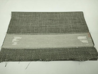 平和屋本店●極上　男性　紬　網代織　反端付き　逸品　未使用　DZAB7669kh6