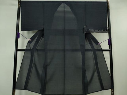 平和屋本店＊極上　夏物　男性　本場大島紬　夏大島　外山製　反端付き　逸品　未使用　DZAB7676kh6