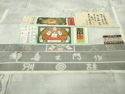 平和屋本店●極上　都喜ヱ門　本場大島紬　白大島　7マルキ　さわやかに舞う　藤絹織物謹製　証紙付き　逸品　未使用　DZAB7693kh6