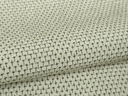 平和屋本店●極上　白鷹お召　蚊絣　逸品　DZAB7697kh6