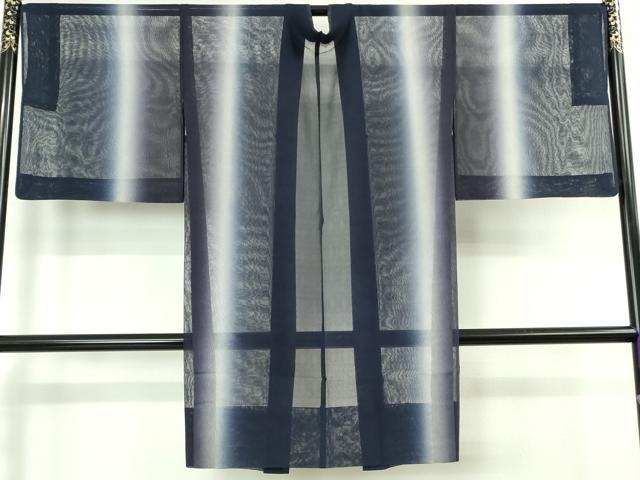 平和屋本店∞極上 京都・西陣 織元ブランド 泰流舎 長羽織 BANKANわものや スリーシーズン 春夏秋 塵除け 紗　証紙付き　逸品　DZAB7708kh6
