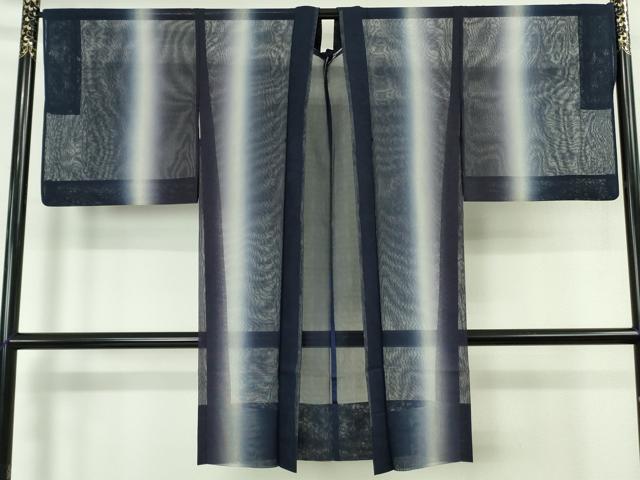 平和屋本店∞極上 京都・西陣 織元ブランド 泰流舎 長羽織 BANKANわものや スリーシーズン 春夏秋 塵除け 紗　証紙付き　逸品　DZAB7708kh6
