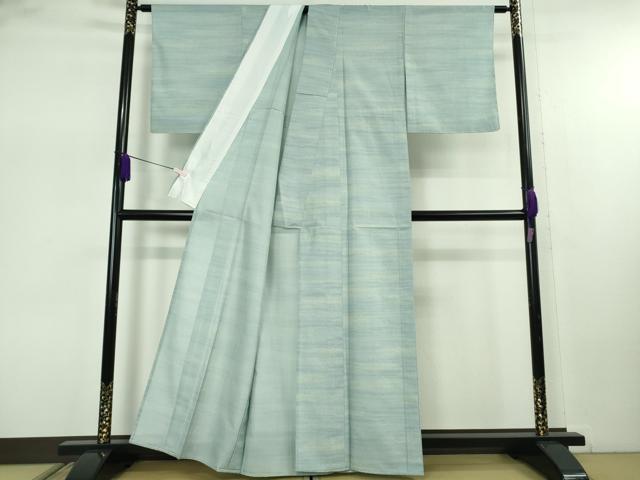 平和屋本店＊極上　夏物　石川県指定無形文化財　夏牛首紬　白山工房　手織り　逸品　未使用　DZAB7715kh6