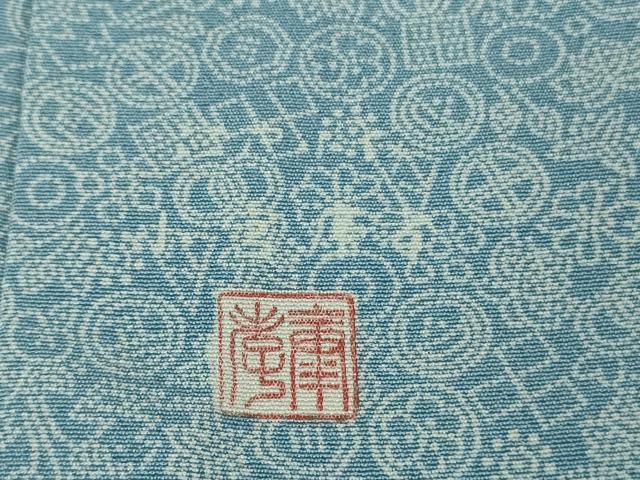 平和屋本店●極上　人間国宝　小宮康孝　江戸小紋　吉祥文　鈴乃屋扱い　逸品　DZAB7721kh6