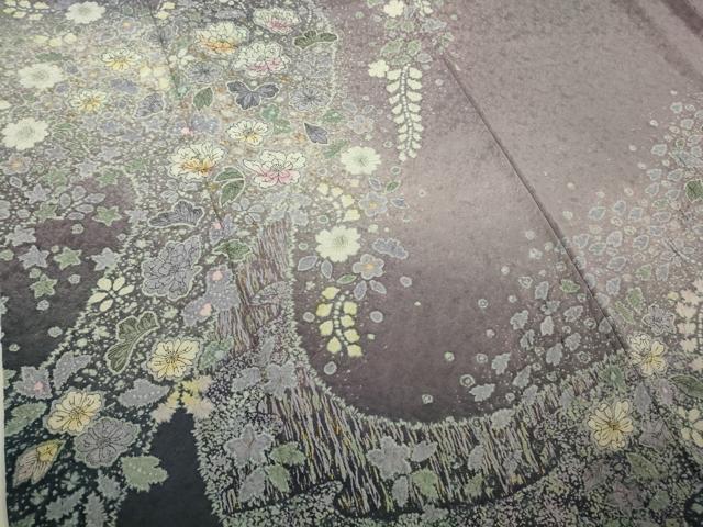 平和屋着物●極上　吉乃一廉　幻の辻が花　訪問着　暈し染め　金彩　まるやま扱い　逸品　DZAB7741kh6