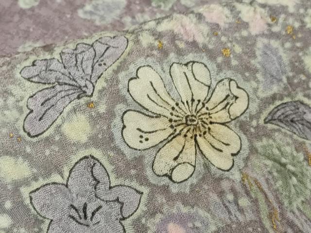 平和屋着物●極上　吉乃一廉　幻の辻が花　訪問着　暈し染め　金彩　まるやま扱い　逸品　DZAB7741kh6