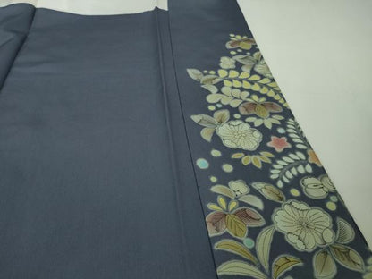 平和屋本店●極上　訪問着　辻が花　暈し染め　金通し地　逸品　DZAB7742kh6