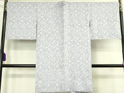 平和屋本店∞極上　長羽織　単衣　雪輪舞桜　金彩　逸品　DZAB7783kh6