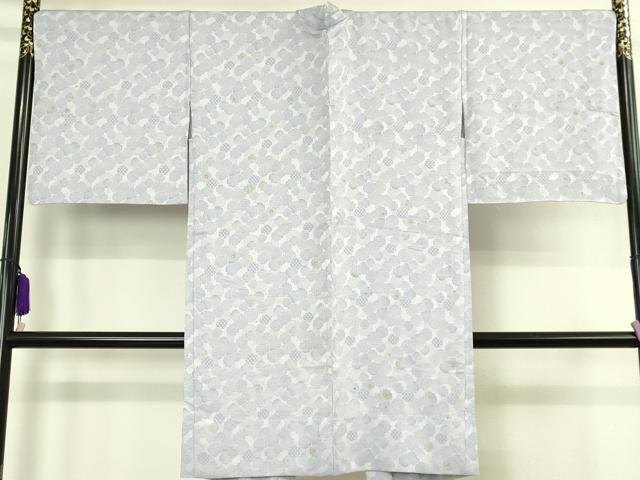 平和屋本店∞極上　長羽織　単衣　雪輪舞桜　金彩　逸品　DZAB7783kh6