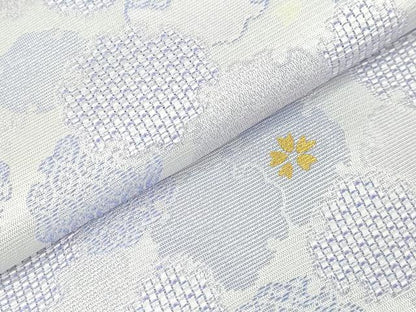 平和屋本店∞極上　長羽織　単衣　雪輪舞桜　金彩　逸品　DZAB7783kh6