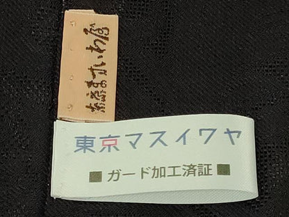 平和屋本店∞極上　長羽織　スリーシーズン　春夏秋　塵除け　唐草紋紗　ますいわ屋扱い　逸品　未使用　DZAB7790kh6