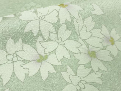 平和屋本店●極上　訪問着　枝垂れ花　暈し染め　高島屋扱い　逸品　未使用　DZAB7866kh6