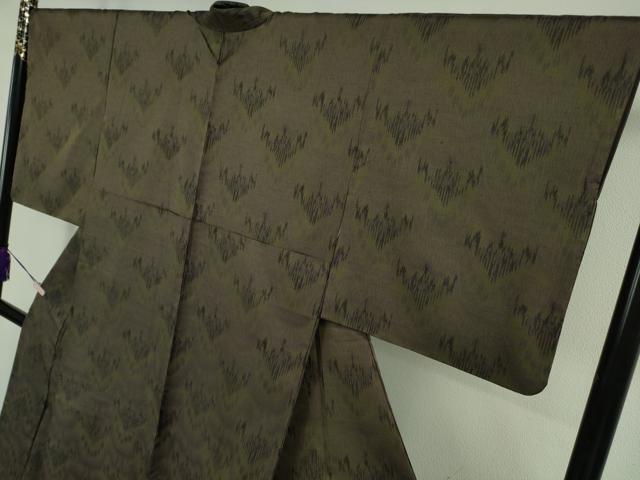 平和屋本店●極上　創業280年　誉田屋源兵衛　お召　幻の経錦布　正倉院宝物　証紙付き　逸品　DZAB7894kh6