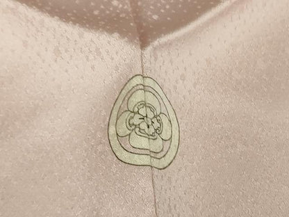 平和屋本店●極上　人間国宝　福田喜三郎　訪問着　刺繍　色紙萩文　紐文　暈し染め　金糸　ますいわ屋扱い　逸品　DZAB7924kh6