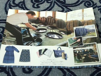 平和屋本店▽希少　久留米絣　単衣　綿　木綿の花　池田光政作　池田絣工房謹製　証紙・反端付き　逸品　DZAB7936kh6