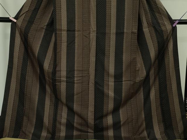 平和屋着物●極上　本場大島紬　9マルキ　吉祥間道　やまと誂製　ロング丈　逸品　DZAB7947kh6