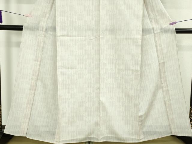 平和屋着物＊極上　夏物　明石ちぢみ　絣間道　逸品　DZAB7981kh6