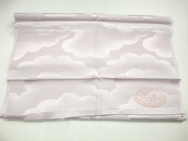 平和屋本店●極上　訪問着・長襦袢(無双仕立て)セット　総手刺繍　吉祥花文　深紫色地　金銀糸　逸品　未使用　DZAB7991kh6