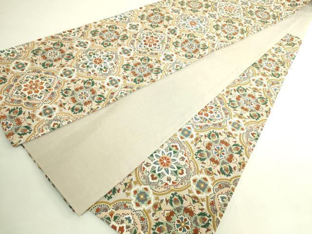 平和屋本店●最高級　中国三大刺繍　総相良刺繍　総刺繍　袋帯　正倉院花文　逸品　DZAB8039kh6
