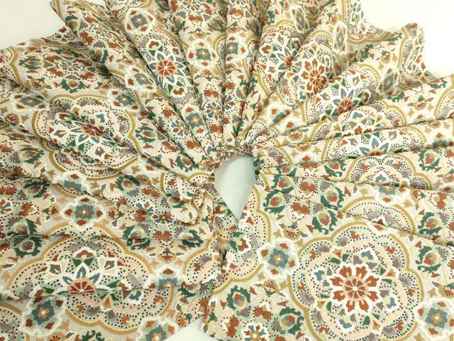 平和屋本店●最高級　中国三大刺繍　総相良刺繍　総刺繍　袋帯　正倉院花文　逸品　DZAB8039kh6
