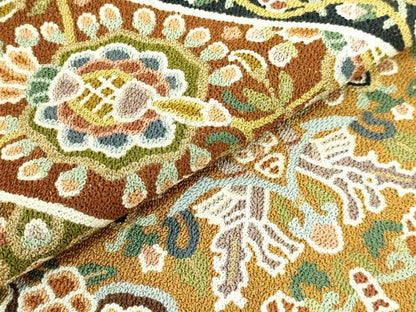 平和屋本店●最高級　中国三大刺繍　総相良刺繍　総刺繍　袋帯　200万粒　総詰め　更紗花文　金糸　逸品　DZAB8042kh6
