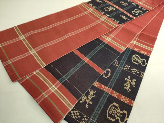 平和屋着物●最高級　龍村平蔵製　太鼓柄　本袋帯　甲比丹仙瓢　逸品　DZAB8049kh6