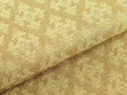 平和屋本店●最高級　男性　人間国宝　北村武資　煌彩錦　角帯　菱　金糸　逸品　DZAB8067kh6
