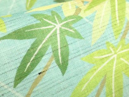 平和屋着物＊極上　夏物　太鼓柄　京袋帯　金魚　麻　逸品　DZAB8093kh6