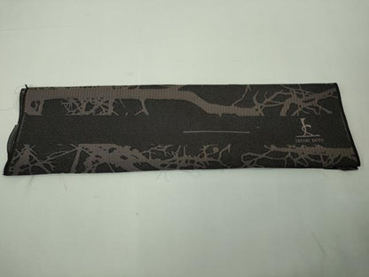 平和屋本店▽極上　キモノデザイナー　斉藤上太郎　お召　単衣　薔薇　バラ　反端付き　逸品　DZAB8119kh6