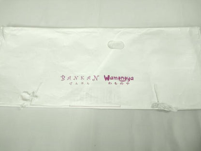 平和屋本店∞極上 夢染人 野村一峰 BANKANわものや 長羽織 オーガンジー スリーシーズン 塵除け 黒地 たとう紙・反端付き 逸品 DZAB8128kh6