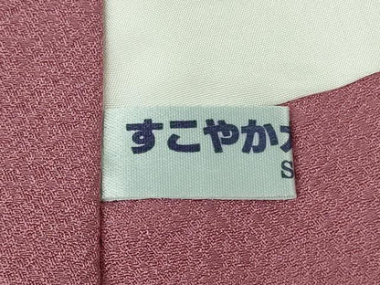 平和屋本店●極上　十日町　名門　滝泰謹製　訪問着　相良刺繍　おぼろ染　襲ね絞り　風景花文　暈し染め　金通し地　逸品　DZAB8164kh6