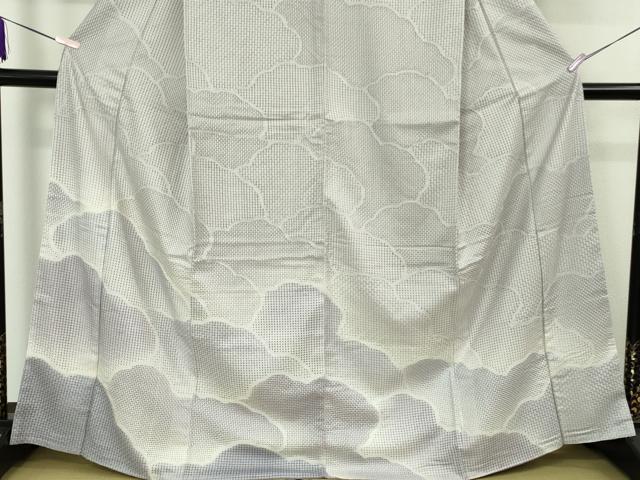 平和屋本店●極上　中国三大刺繍　スワトウ刺繍　汕頭刺繍　訪問着　雲重ね　暈し染め　逸品　DZAB8168kh6