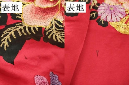 平和屋本店●極上 相良刺繍 総刺繍 色打掛 和装 婚礼 結婚式 花嫁 神社挙式 駒刺繍 鳳凰 花車 金銀糸 仮絵羽 逸品 未使用 DZAB8193kh6
