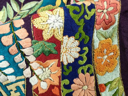 平和屋本店●極上 相良刺繍 総刺繍 お引きずり・引き振袖 和装 結婚式 舞妓 芸妓 衣装 駒刺繍 花車 金糸 仮絵羽 逸品 未使用DZAB8208kh6