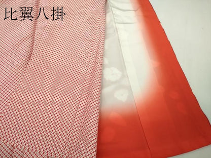 平和屋本店∵極上　創業460年・千總　女の子　十三参り　子供　祝着　振袖　刺繍　糸車　舞花　金彩　逸品　DZAB8210kh6