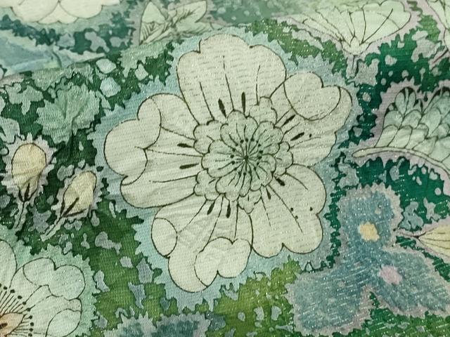 平和屋本店●極上　吉乃一廉　幻の辻が花　訪問着・長襦袢(無双仕立て)セット　暈し染め　銀通し地　逸品　未使用　DZAB8238kh6