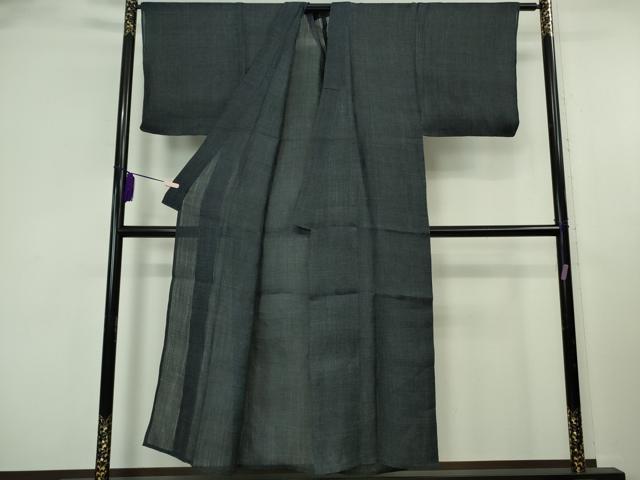 平和屋本店＊極上　夏物　男性　重要無形文化財　本場宮古上布　苧麻　100亀甲　総詰め　逸品　DZAB8248kh6