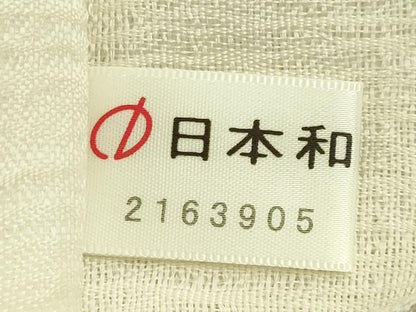 平和屋着物＊極上　夏物　太鼓柄袋帯　更紗花文　金銀彩　逸品　DZAB8254kh6