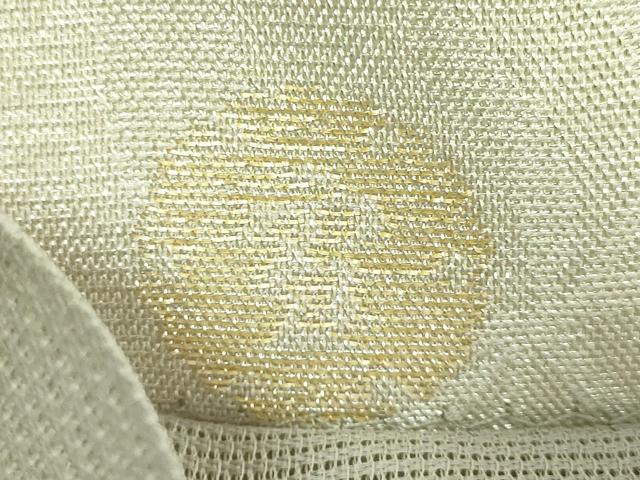 平和屋着物＊極上　夏物　西陣　しょうざん謹製　ジャパンオートクチュール　渡辺雪三郎　六通柄袋帯　彼岸花　銀糸　逸品　DZAB8257kh6