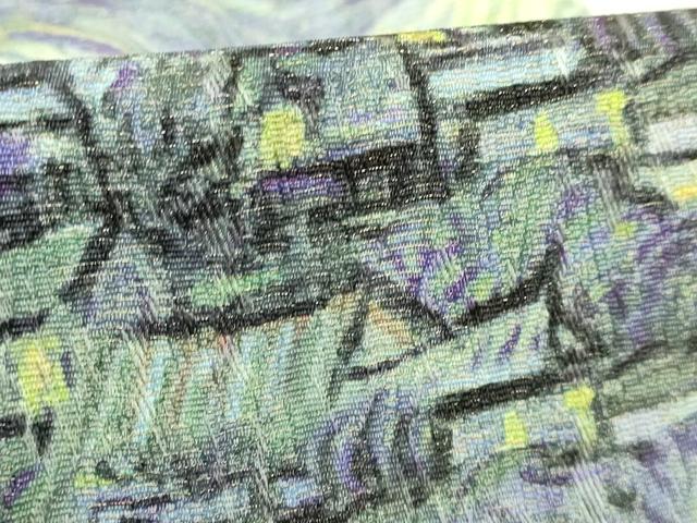 平和屋着物●極上　全通柄　京袋帯　フィンセント・ファン・ゴッホ　星月夜　逸品　DZAB8275kh6