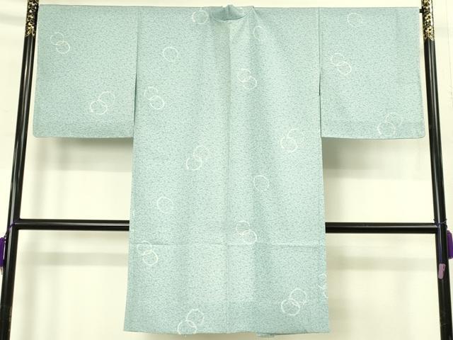 平和屋着物∞極上　長羽織　スリーシーズン　春夏秋　塵除け　絽　輪繋ぎ　羽織紐・反端付き　逸品　未使用　DZAB8288kh6