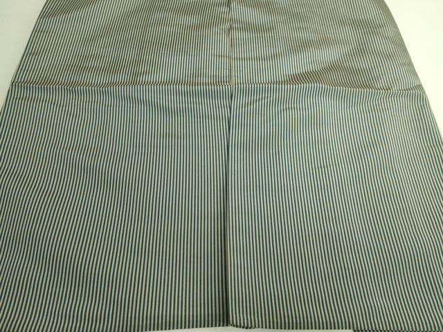 平和屋着物●極上　男性　人間国宝　甲田綏郎　精好仙台平　行灯袴　縞　逸品　DZAB8302kh6