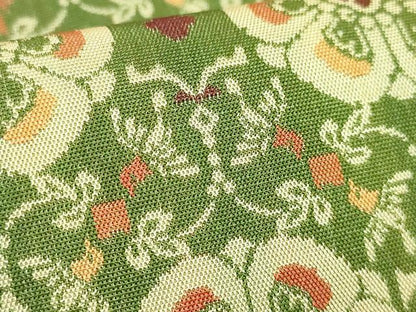 平和屋本店●極上　龍村美術織物　つけ帯　花鳥梅花文錦　共箱付き　逸品　DZAB8317kh6